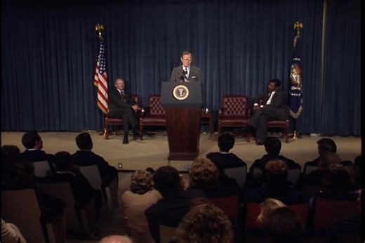 3.4K views · 150 reactions | Today is National Tell A Joke Day! Crack a joke and laugh with friends today! In an address to the National FFA Organization (formerly the Future Farmers of America), President Bush cracks a joke about three-legged chickens. July 27, 1989 #bush41 #bush41library #bush41museum | George Bush Presidential Library and Museum | Facebook