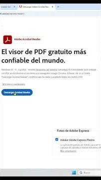 Como descargar e Instalar Adobe Reader 2026