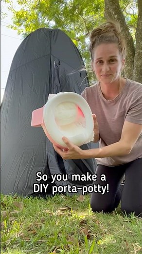 DIY Park/Beach Potty Hack Every Parent Needs | Subscribe for more fun ideas!