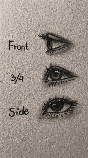 626K views · 71K reactions | Drawing eyes in different angles tutorial ✏️ #drawing #tutorial #art #howtodraw #sketch #eyes #fblifestyle #facebookreels | Dulfo-ART Style | Facebook
