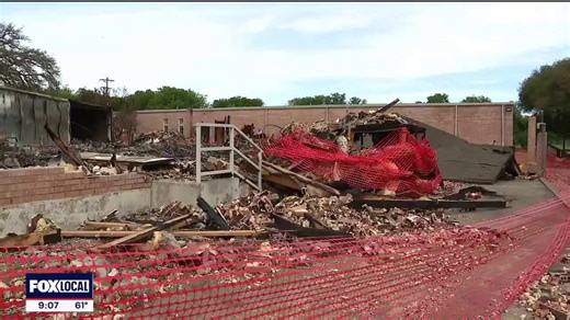 Fire destroys North Texas church days before Easter