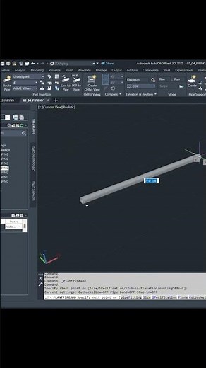 The compass tool in Plant 3D #plan3d #architecture #autocad #tutorial