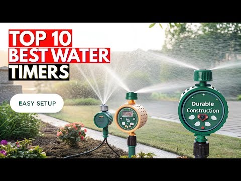 Top 10 Best Water Timers for Gardens & Lawns in 2026