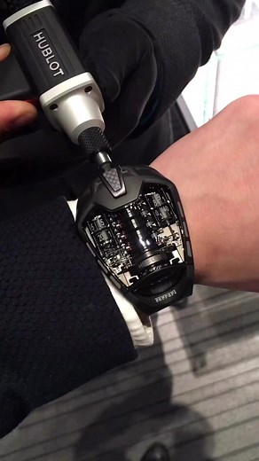 1.6M views · 5.5K reactions | Winding a Hublot LaFerrari : @dailywatch | Wrist Enthusiast | Facebook