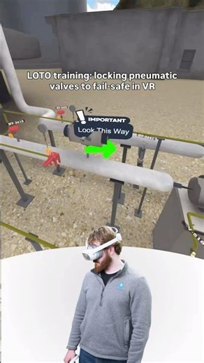 Hands-on LOTO training without the risk. 🚫 #lockouttagout #loto #safetytraining