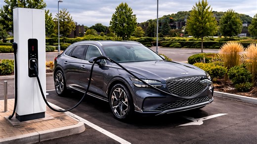 Testing the fast charging on the Genesis GV70