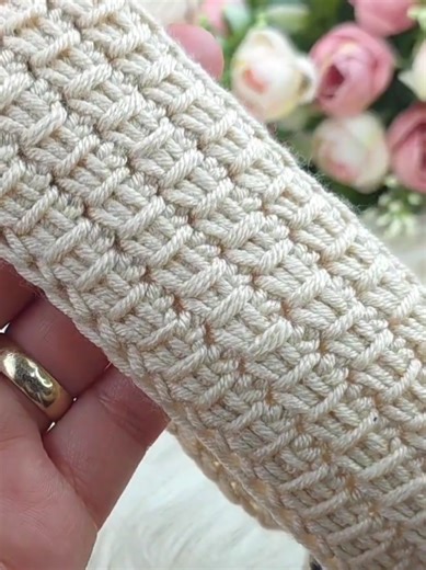 Elegant Tunisian Baby Bandana and Headband Crochet Guide