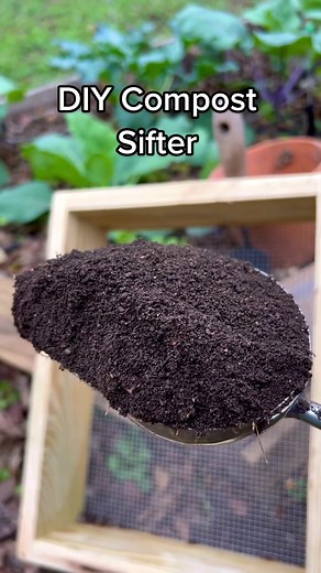 DIY Compost Sifter for Gardening Enthusiasts