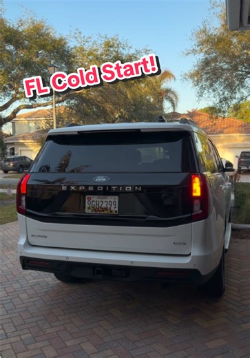 FL Cold Start on the Ford Expedition!