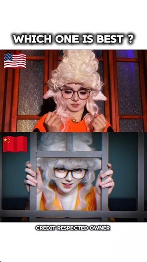 WHICH ONE IS BEST? Bellwether prison cosplay 🔥 #shorts #ytshorts #bellwether