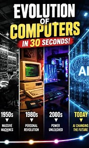 In 70 Years, Computers Went From Rooms to Superintelligence #Tech #Trending #FYP