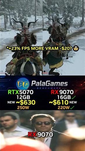 RTX 5070 vs RX 9070 — WORTH THE $30 DIFFERENCE 🤔 2K Cinematic Benchmarks