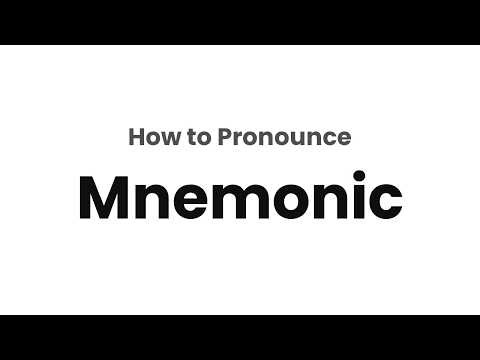 How to Pronounce Mnemonic