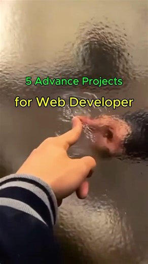 5 Advance Project Ideas For Developers #coding #webdevelopment