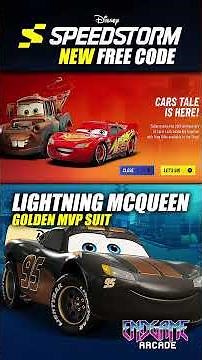🚨 NEW FREE CODE UNLOCK CARS Lightning McQueen MVP Racing Suit - Disney Speedstorm September 2026 PS5