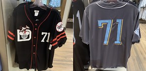 New Baseball Jerseys Spotted at Disney Springs | Chip and Company