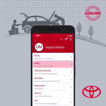 You can manage your Toyota experience anywhere, anytime when you just APP IT with the MyToyota App. What can you do on the app?​ Book your service 🗸​ Get roadside assistance 🗸​ View dealer specials 🗸​ And much more! Download the app today: https://www.toyota.co.za/services/my-toyota-app | Toyota SA