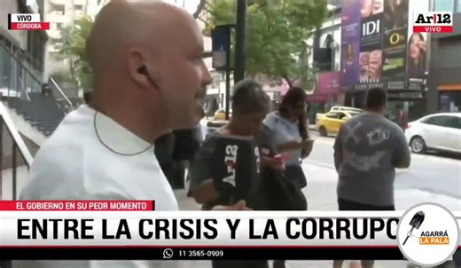 🚨 LOS ZURDOS DE AR12 INTENTARON OPERAR AL GOBIERNO Y LES SALIÓ EXTREMADAMENTE MAL🤡 "Para una re-elección ¿votas a Javier Milei o a otro?"👉 "Milei está haciendo BIEN TODO, en economía ES LO QUE TIENE QUE HACER. Soy jubilado DE LA MÍNIMA"Y SIGUE INTENTANDO CONVENCERLO JAJA