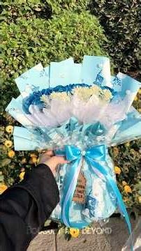 Ribbon bouquet tutorial #rose #ribbonrose #ribbonbouquet #viral #shorts