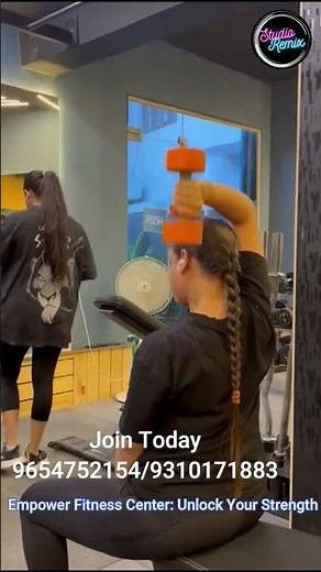 Full Week Gym Workout Plan For Muscle Building & Fat Loss I Get strong muscles at studio remix