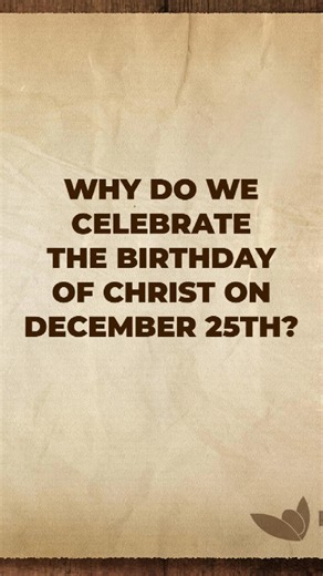 7.5K views · 171 reactions | Unwrapping the Origins of December 25th  Explore why December 25th became Christ's birthday! From ancient solstice celebrations to modern holiday traditions, discover how history and culture intertwine in our festive rituals. #ChristmasOrigins #WinterSolstice #HistoricalJourney #TraditionExplained #PaganRoots | Jim Staley | Facebook