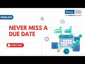 Track Receivables, Payables & Due Dates | BUSY Outstanding Management