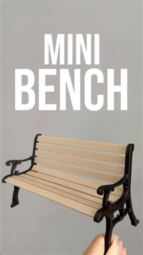 3D Printing Mini Bench🪑
