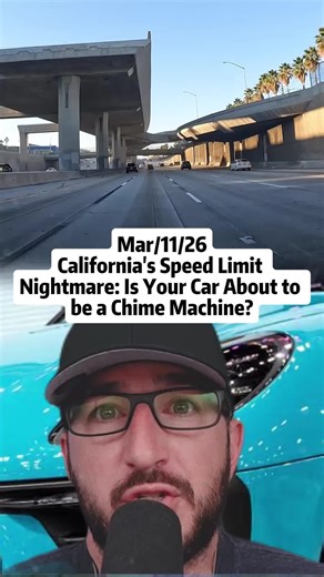 🚗 California's Speed Limit Nightmare: Is Your Car About to be a Chime Machine? 🛑 #PassiveSpeedLimiters #CarNews #Californialaws #tech #fyp #viral #greenscreen #cars #truth #legalbattle #cartiktok #cmoedy #humor #drama #foryo #courtcase #carsoftiktok
