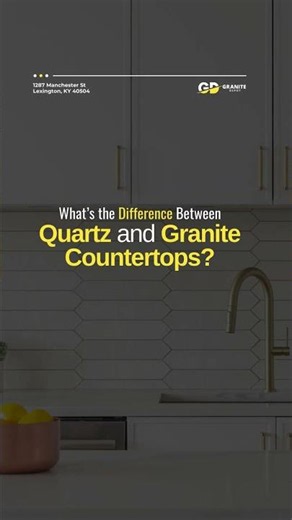 Debating between quartz vs. granite for your dream kitchen? ✨