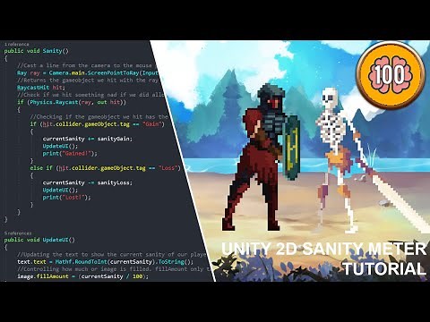 SIMPLE Sanity Meter System | Unity C#