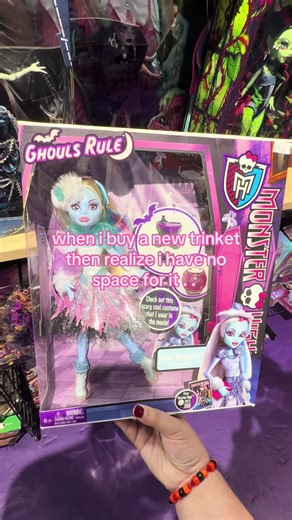 Finding Space for New Monster High Treasures