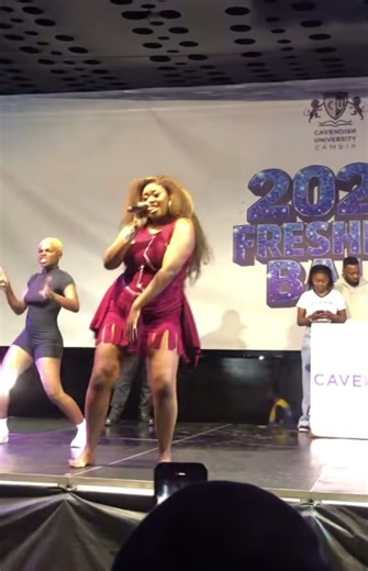 Tianna Dazzles on Stage in Kasama