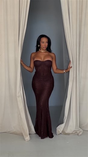 FashionNova.com on Instagram: "⁠A mood, a moment, a muse.⁠ ⁠ - Sweet Seduction Lace Maxi Dress"