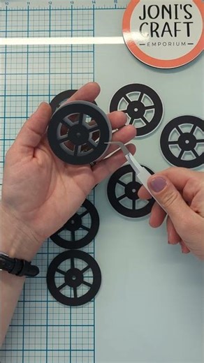 Christmas Train centerpiece/gift box tutorial. SVG file at joniscraftemporium.