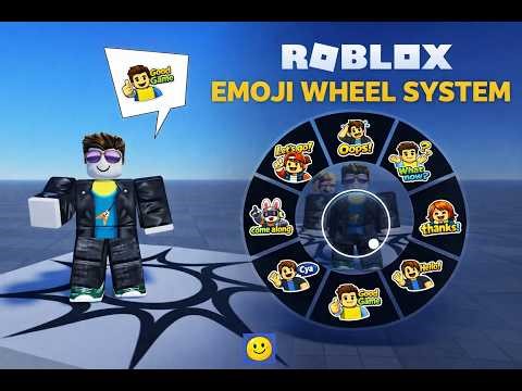 Roblox Studio: Emoji Wheel System (Easy Setup + customizable)
