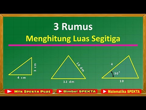 3 Formulas for Calculating the Area of ​​a Triangle