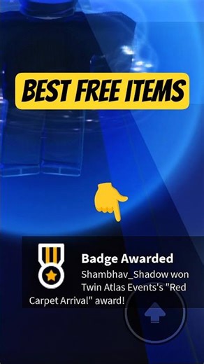 best free items in Roblox! 🔥