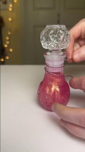 Making my new Fairy Tonic decorative potion bottle 🧪 up now in my shop!