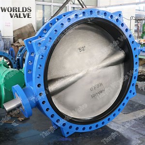 [Hot Item] Awwa C504 Double Flanged Butterfly Valve Awwa C207 Flange Ends