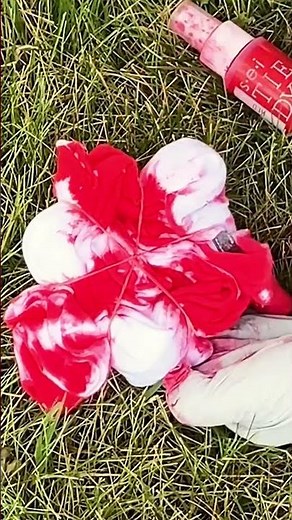 Patriotic Tie-Dye Swirl DIY — Red, White & Blueberry
