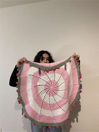 Crochet Bouquet Blanket Tutorial