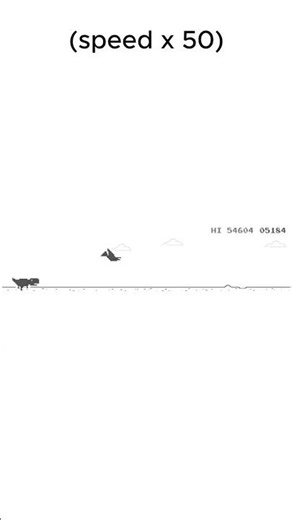 I reached 10,000 points in the Dino game.