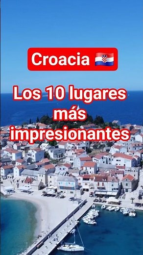 Los 10 lugares más impresionantes de Croacia 🇭🇷 | Mini vlog 4K