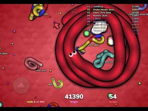 Slither.io 40000+ with bots
