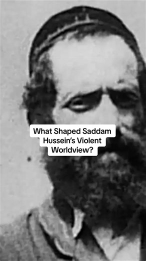 What shaped Saddam Hussein into the ruthless dictator he became? The full history documentary will soon be up on our YouTube channel! #dictator #hussein #historytime #ruthless #historytok
