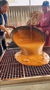 Making process of brown sugar cubes