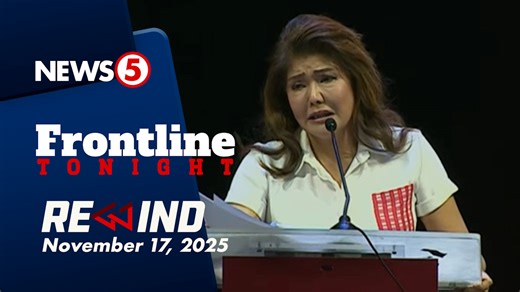 Frontline Tonight Rewind | November 17, 2025 #FrontlineRewind For more videos, visit us at www.news5.com.ph | News5
