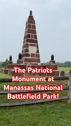 Patriots Monument at Manassas National Battlefield Park #history #militaryhistory #civilwar