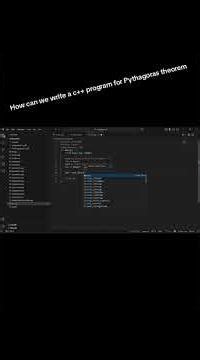 write a c++ program for pythagoras theorem || proof of pythagoras theorem || write program in c++‎