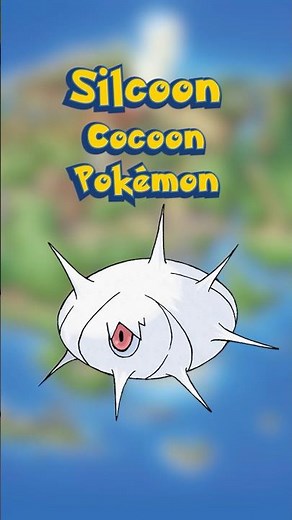 Silcoon the Cocoon Pokémon | Daily Pokédex 266 #pokemon #hoenn #silcoon
